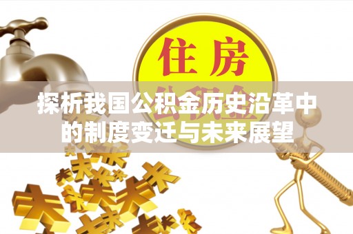 东乡族探析我国公积金历史沿革中的制度变迁与未来展望