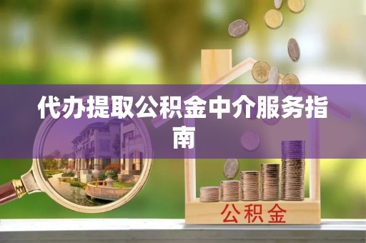 东乡族代办提取公积金中介服务指南